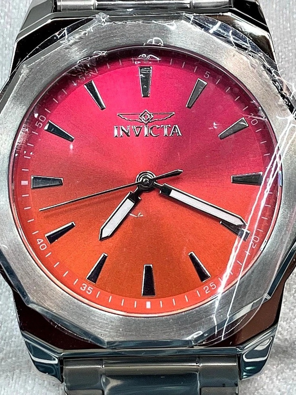 Invicta Speedway Facetio Women’s Watch 34mm Red Orange Dial 50999